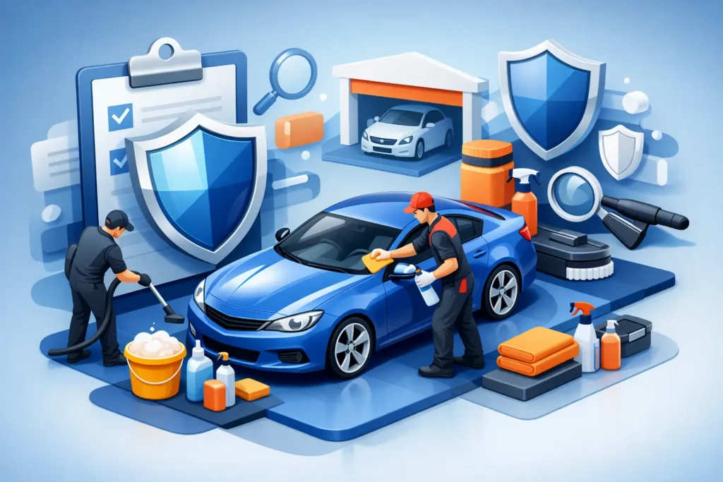 Why an Insured Auto Detailing Service Matters