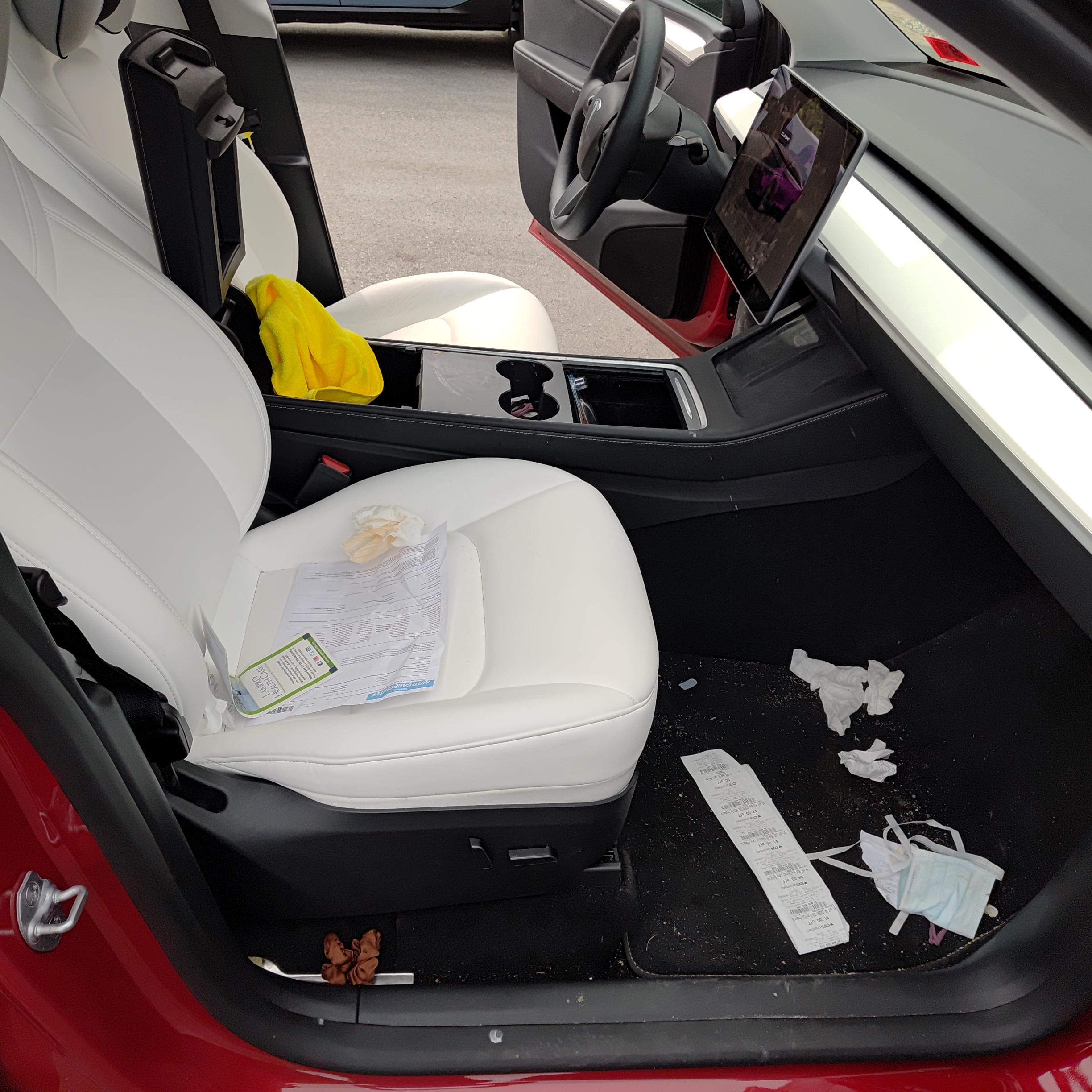 Interior Detailing — Before