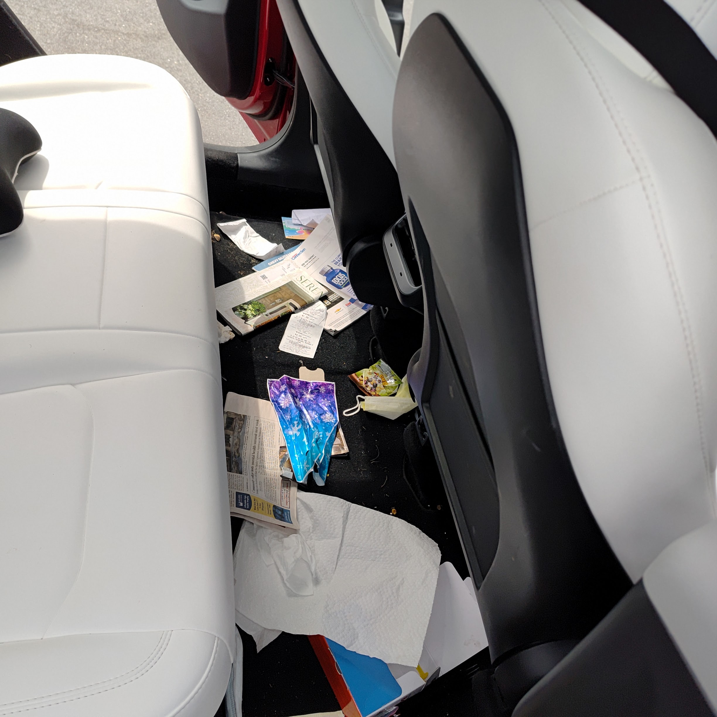 Interior Detailing — Before