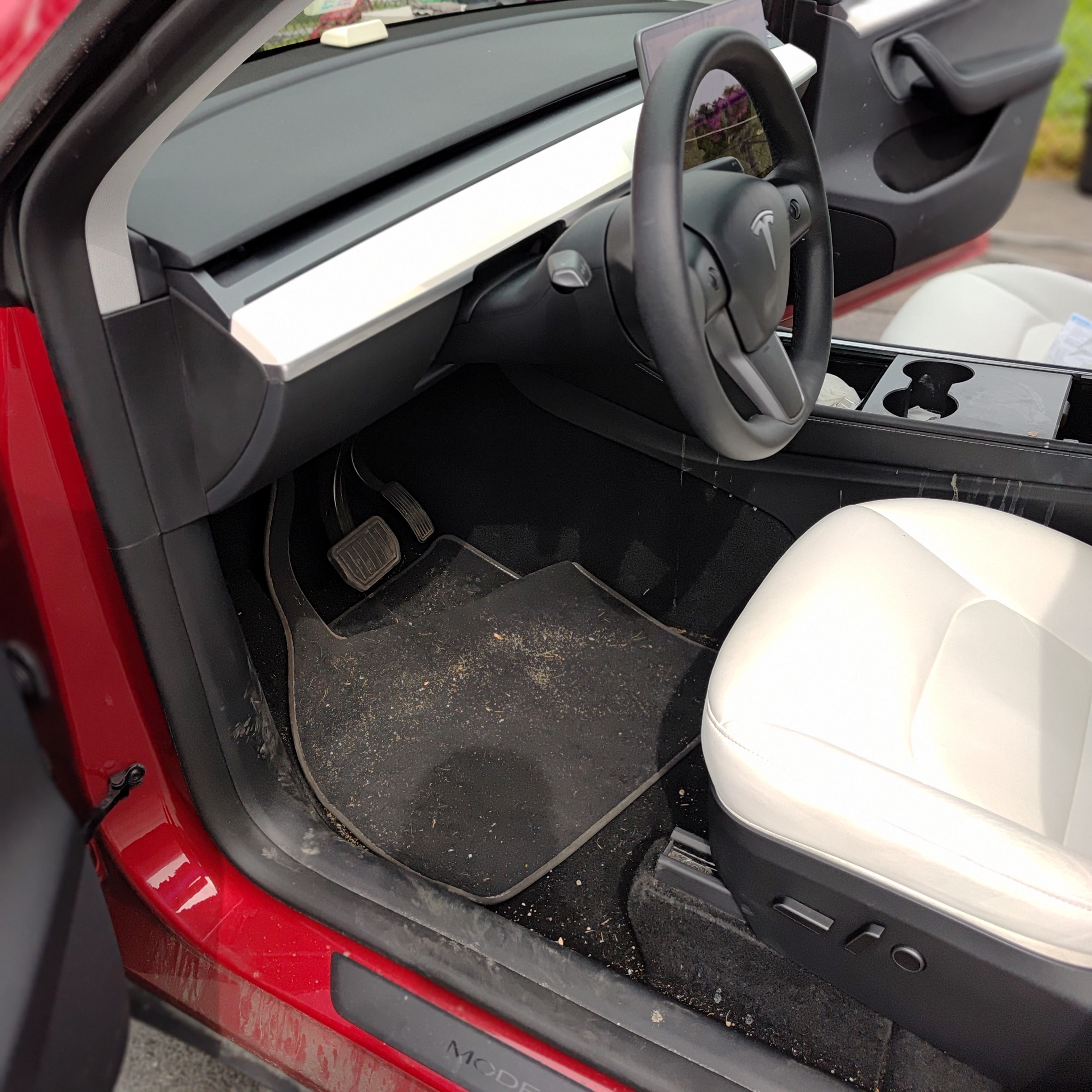 Interior Detailing — Before